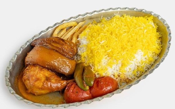مسما بادمجان با مرغ